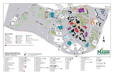 George Mason Map Of Campus