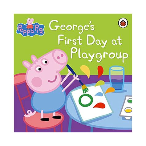 george s first day at playgroup sticker book lingu