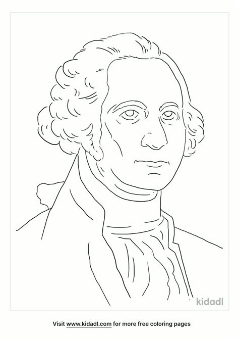 George Washington Kidadl Founding Fathers Coloring Pages - Founding Fathers Coloring Pages