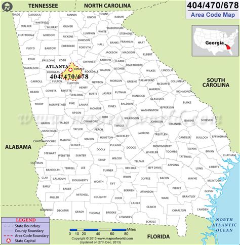 georgia 404 area code