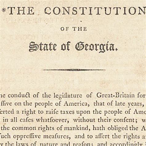 georgia constitution