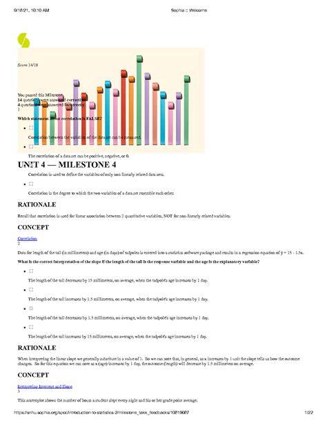 georgia department unit 4 statistics with answers