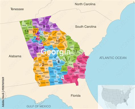 georgia districts