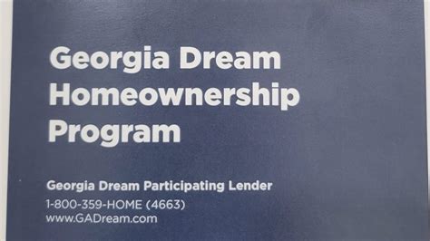 georgia dream program