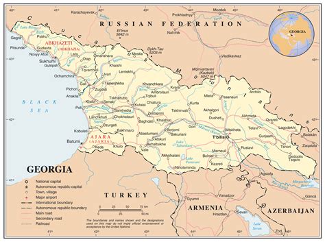 georgia maps