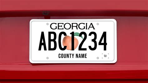georgia plate