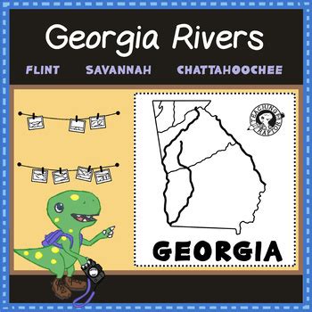Georgia Rivers By Teachingraptor Tpt Ga Rivers Worksheet 2nd Grade - Ga Rivers Worksheet 2nd Grade