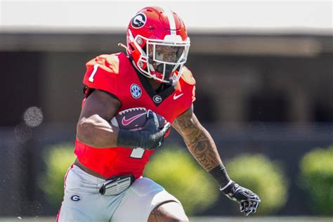 georgia running backs