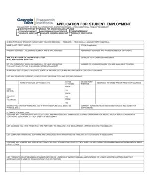 georgia tech application
