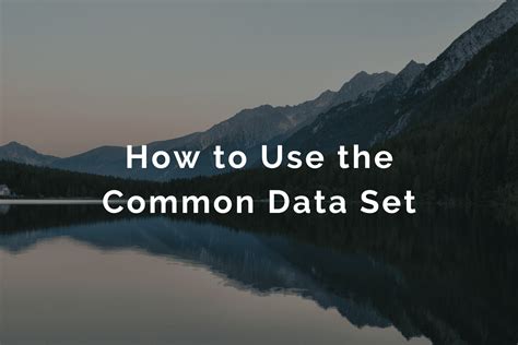 georgia tech common data set