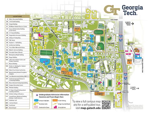 georgia tech map