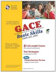 Read Georgia Gace Basic Skills Reading Math And Writing Rea Test Preps 