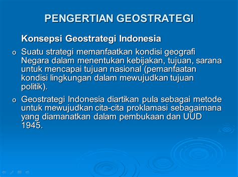 geostrategi indonesia