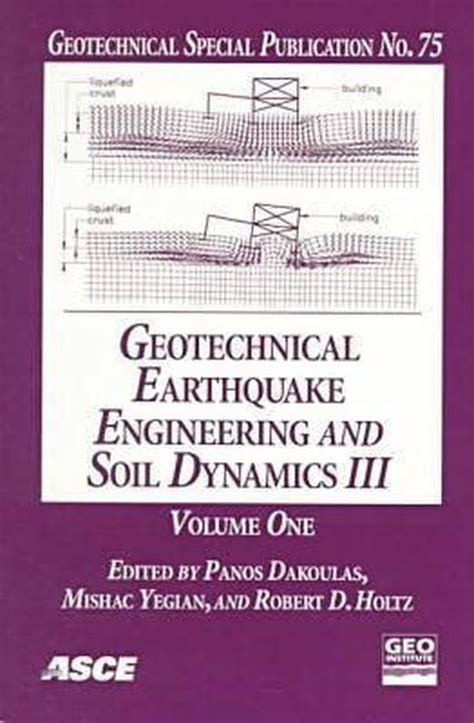 geotechnical earthquake engineering and soil dynamics iii