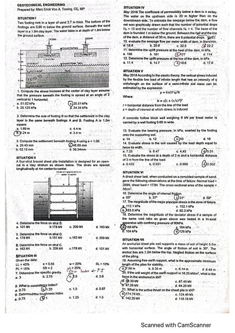 Geotechnical Engineering Problems And Solutions
