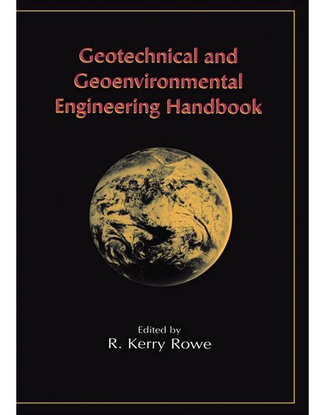 Download Geotechnical And Geoenvironmental Engineering Handbook 