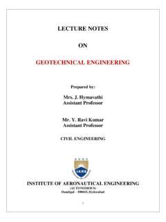 Read Online Geotechnical Engineering Lecture Notes Antikaore 