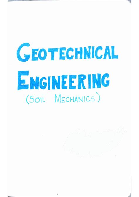 Read Geotechnical Engineering Notes Pune University 
