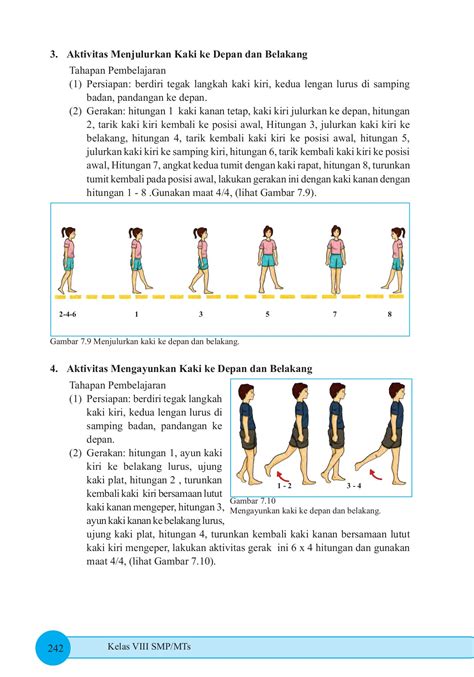 Gerakan Lutut Yang Benar Saat Melakukan Gerak Langkah Kaki Adalah