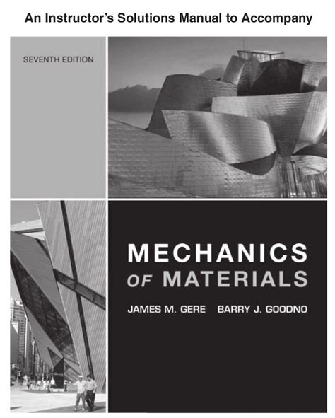 Full Download Gere Goodno Mechanics Of Materials Solutions 