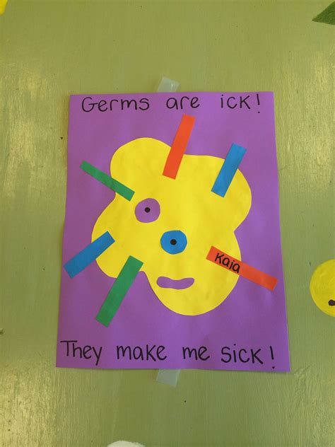 Germ Activities For Preschoolers A Creative Way To Germs Kindergarten - Germs Kindergarten
