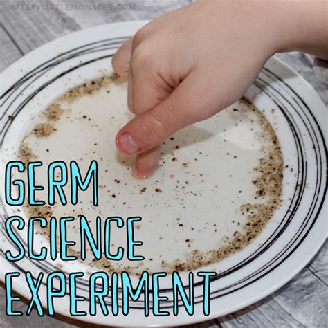 Germ And Hand Washing Experiment For Kids Kindergarten Germs Kindergarten - Germs Kindergarten
