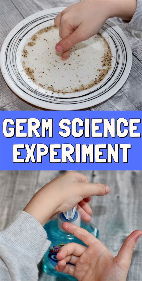 Germ Science Experiment Handwashing Activity Messy Little Monster Hand Washing Science Experiment - Hand Washing Science Experiment