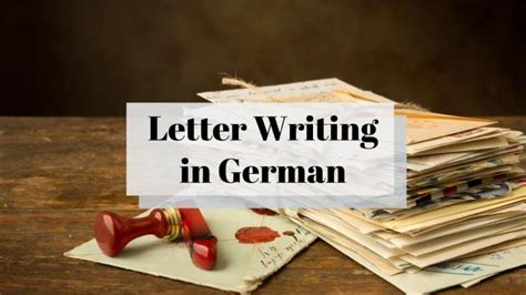 German A1 Exam Letter Writing   How To Write A Letter Email In German - German A1 Exam Letter Writing