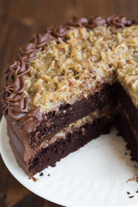 German Chocolate Cake Without Coconut