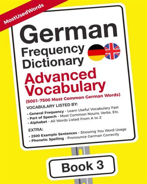 german frequency dictionary advanced vocabulary 5