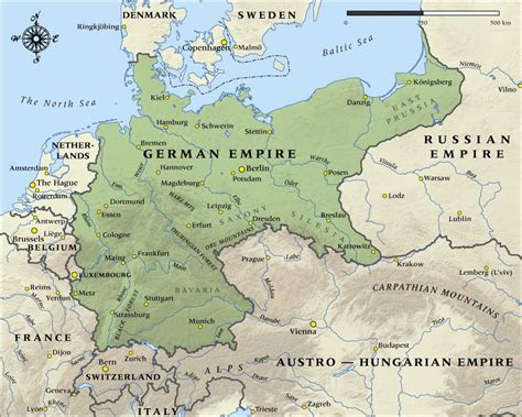 Germany Map 1914