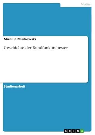 geschichte der rundfunkorchester