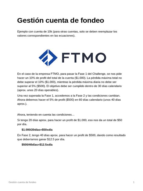 Gestión De Cuenta