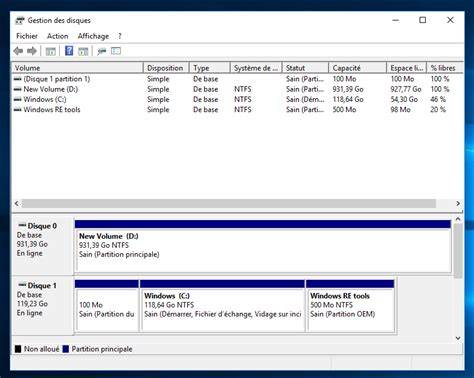 gestion du disque dur sur pc ps et compatibles po