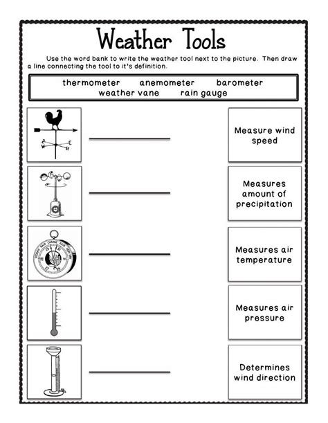 Get 30 Discover Weather Tools Worksheet Simple Template Weather Worksheet For 2nd Grade - Weather Worksheet For 2nd Grade
