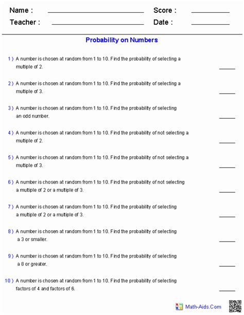 Get 30 Effectively Simple Probability Worksheets Pdf Probability Worksheet 3rd Grade - Probability Worksheet 3rd Grade
