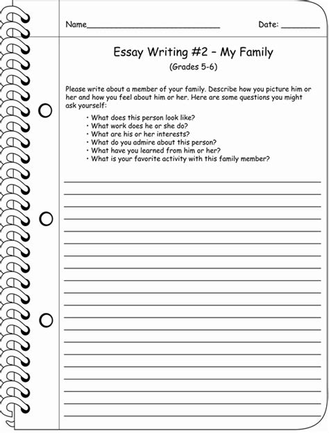 Get 30 Simply 6th Grade Essay Writing Worksheets Writing Worksheets For 6th Grade - Writing Worksheets For 6th Grade