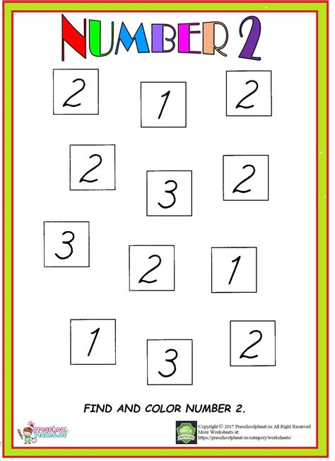 Get 30 Simply Number 2 Worksheets For Preschool N Worksheets For Preschool - N Worksheets For Preschool