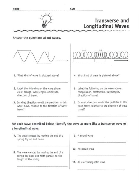 Get Info About Wave Worksheets Physical Science From Physical Science Waves Worksheets - Physical Science Waves Worksheets
