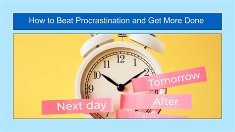 Get It Done From Procrastination To Creative Genius In 15 Minutes A Day