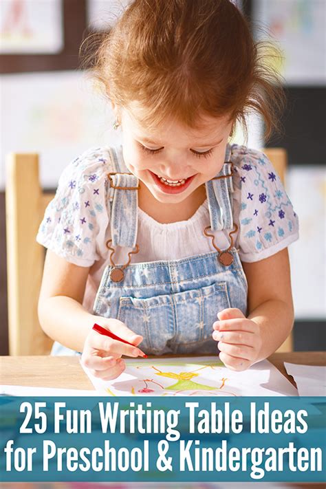 Get Kids Writing 25 Fun Writing Area Ideas Writing Centers For Preschool - Writing Centers For Preschool