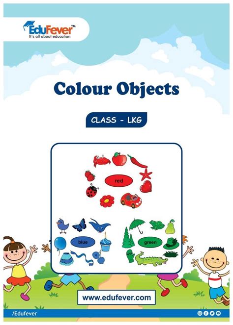 Get Latest Colour Objects Lkg Maths Worksheets 2020 Identifying Colours Worksheet - Identifying Colours Worksheet