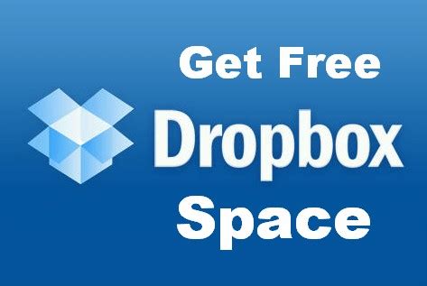 Get More Dropbox Space