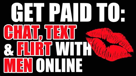 get paid to flirt online application