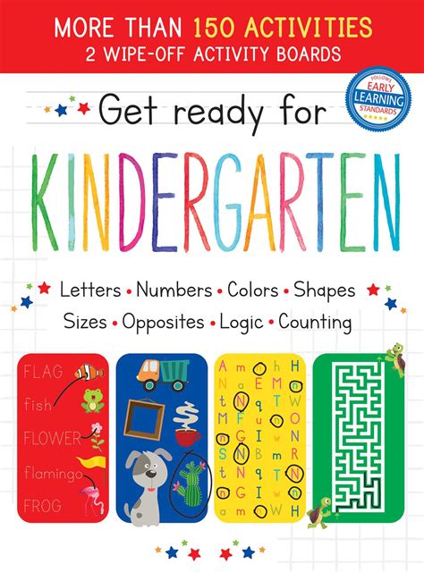 Get Ready For Kindergarten 256 Pages Activity Workbook Getting Ready For Kindergarten Workbooks - Getting Ready For Kindergarten Workbooks