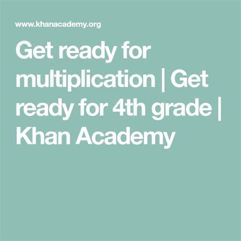 Get Ready For Multiplication Get Ready For 4th Arrays In Math For 4th Grade - Arrays In Math For 4th Grade