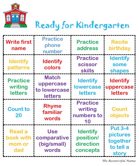  Get Ready For School Kindergarten - Get Ready For School Kindergarten