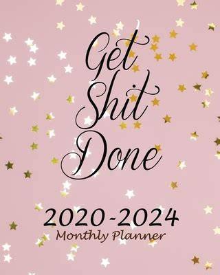 get shit done 2020 2021 two year planner sea ocea