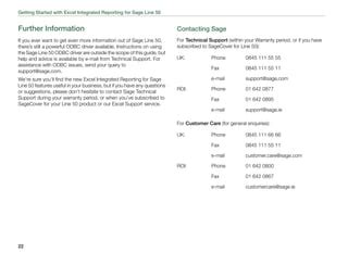 Get Started In Sage Line 50: Teach Yourself