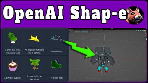 Get Started With Openai Shap E To Generate Objects Starts With E - Objects Starts With E